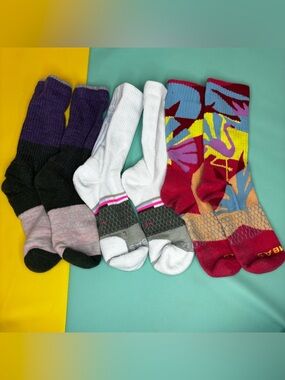 Bombas Calf Socks Lot Size Medium
